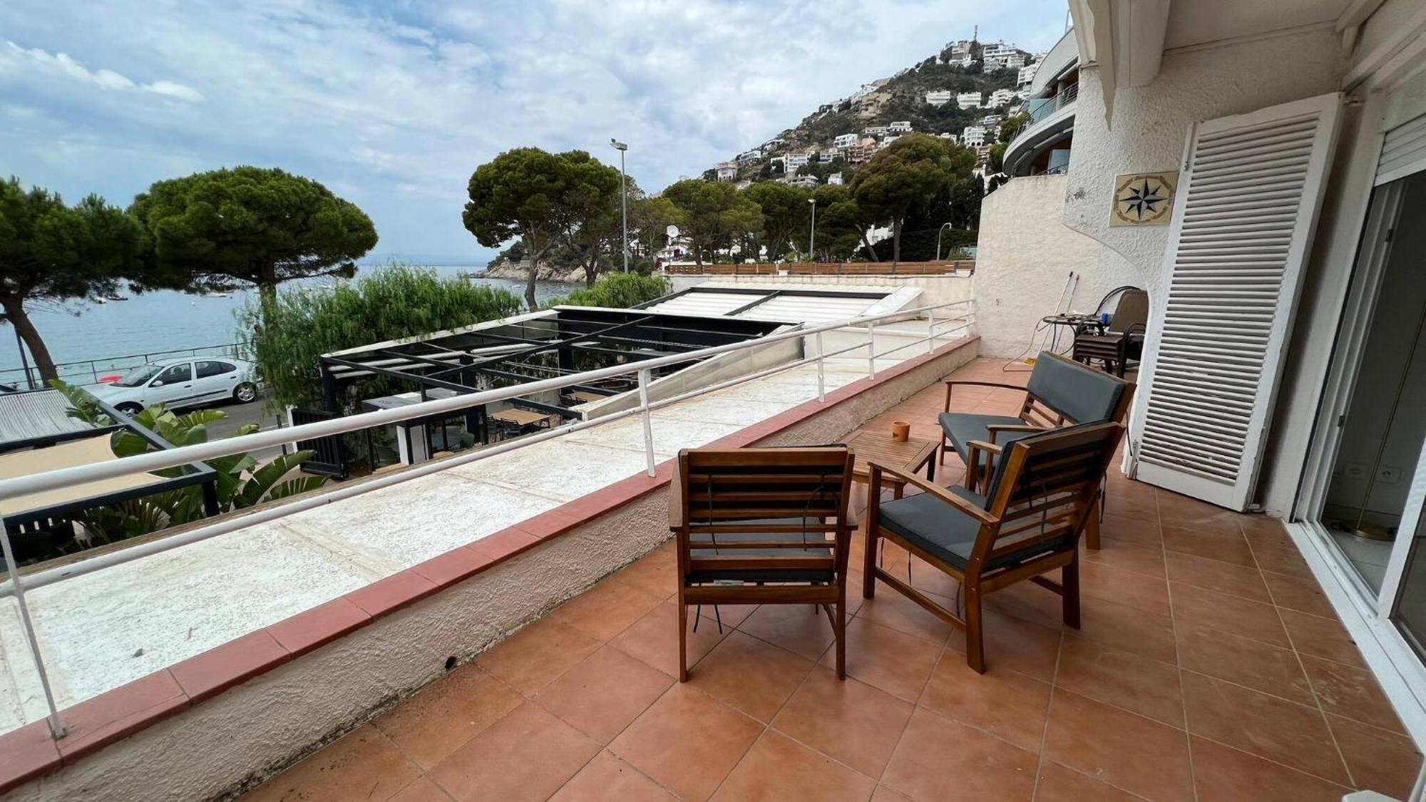 Precioso Apartamento Moderno En Primera Linea Del Mar Av-11 Roses Buitenkant foto